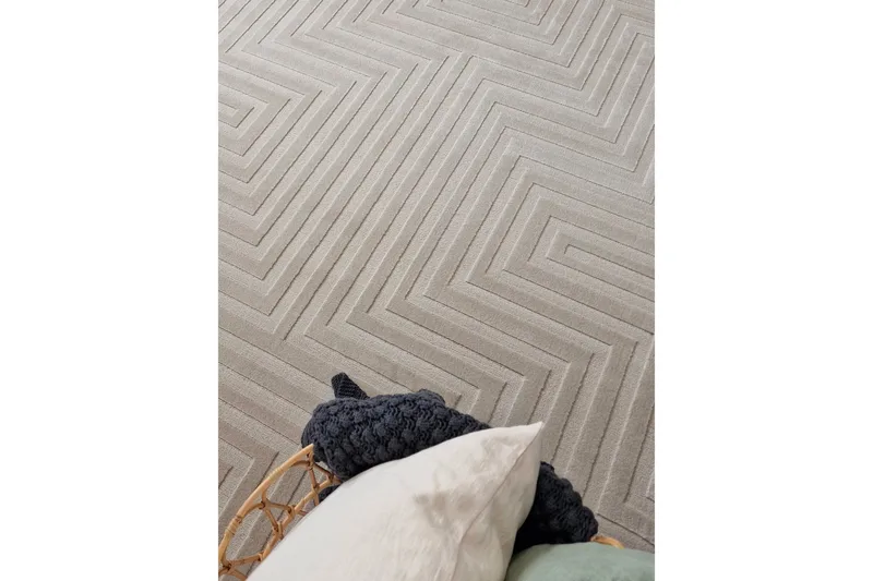 Ritz Wiltonmatta 160x230 cm Rektangulär - Linne - Textil & mattor - Matta - Modern matta - Friezematta