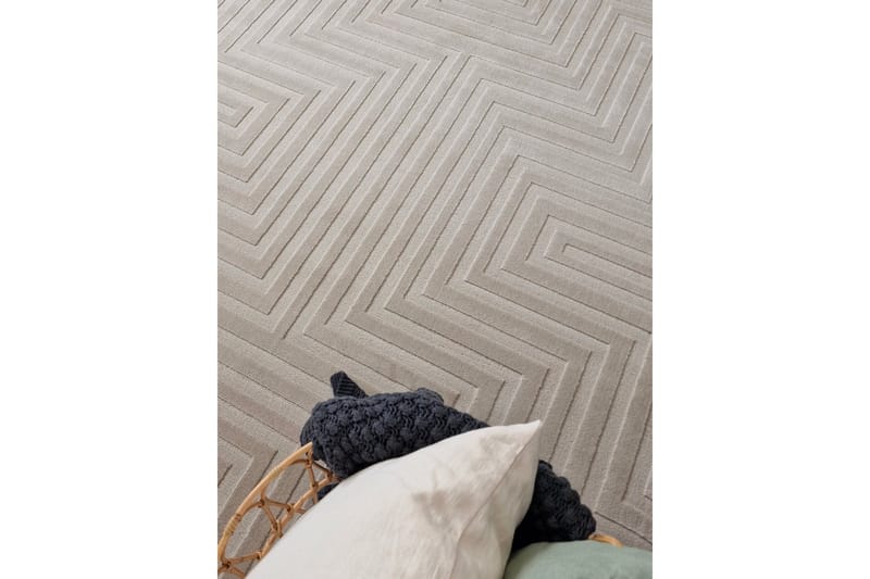 Ritz Wiltonmatta 160x230 cm Rektangulär - Linne - Textil & mattor - Matta - Modern matta - Friezematta