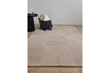 Ritz Wiltonmatta 160x230 cm Rektangulär - Linne - Textil & mattor - Matta - Modern matta - Friezematta