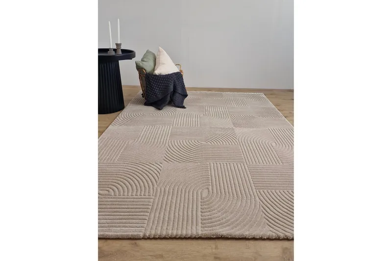 Ritz Wiltonmatta 160x230 cm Rektangulär - Linne - Textil & mattor - Matta - Modern matta - Friezematta