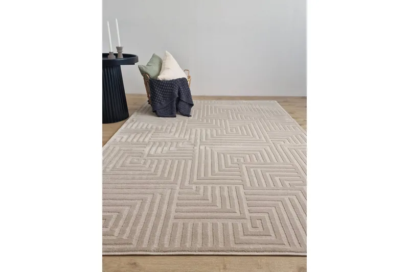 Ritz Wiltonmatta 200x290 cm Rektangulär - Linne - Textil & mattor - Matta - Modern matta - Friezematta