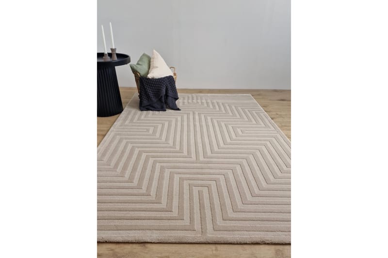 Ritz Wiltonmatta 240x340 cm Rektangulär - Linne - Textil & mattor - Matta - Modern matta - Friezematta