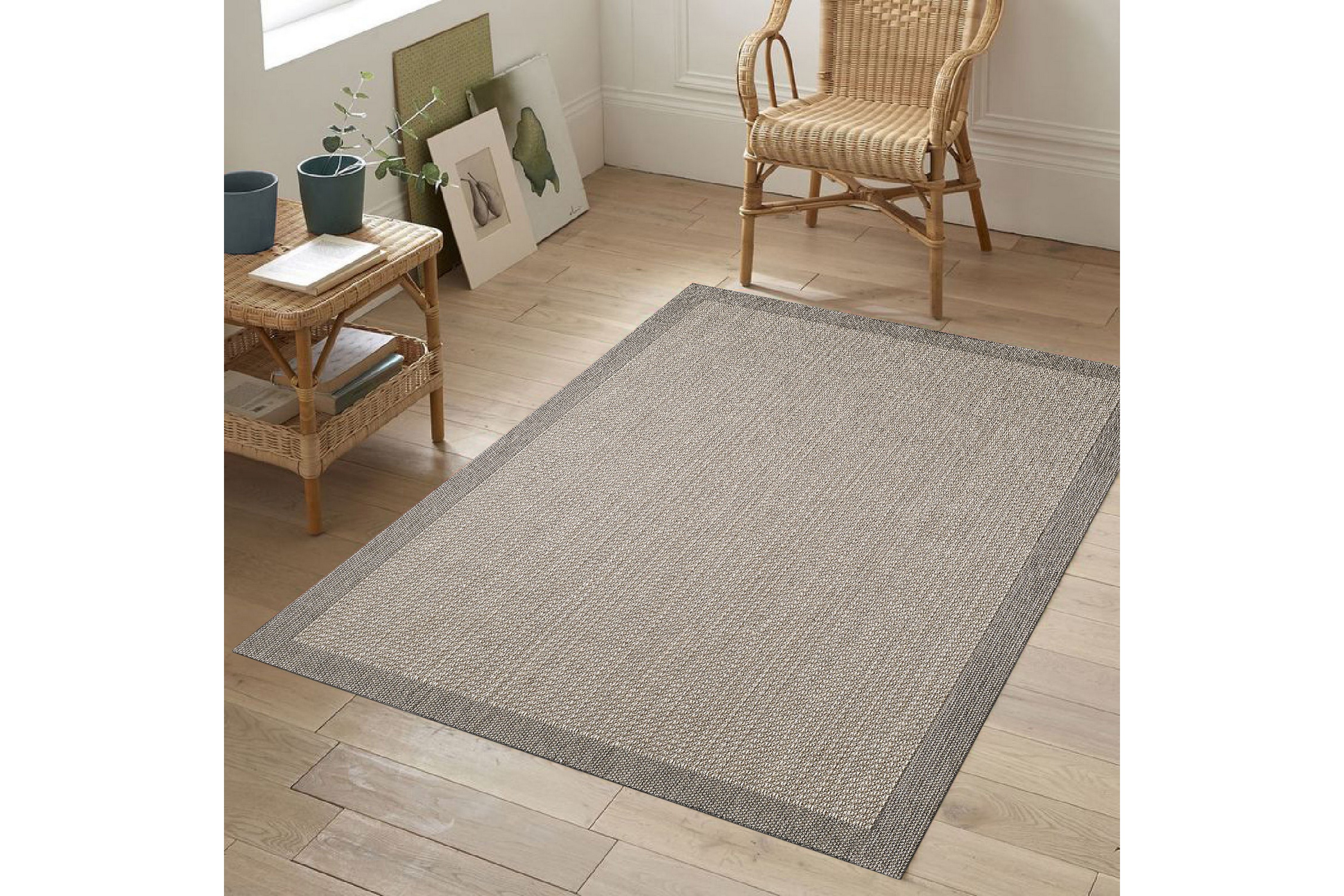 Gångmatta Omkar 80x150 cm Rektangulär Beige