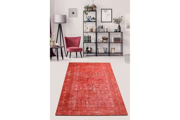 Hannabel Matta 120x180 cm - Röd/Sammet - Textil & mattor - Matta - Modern matta - Wiltonmatta