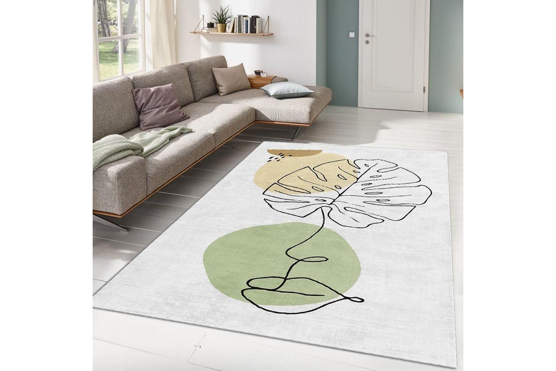 Head Wiltonmatta 100x140 cm Rektangul&auml;r - Flerf&auml;rgad