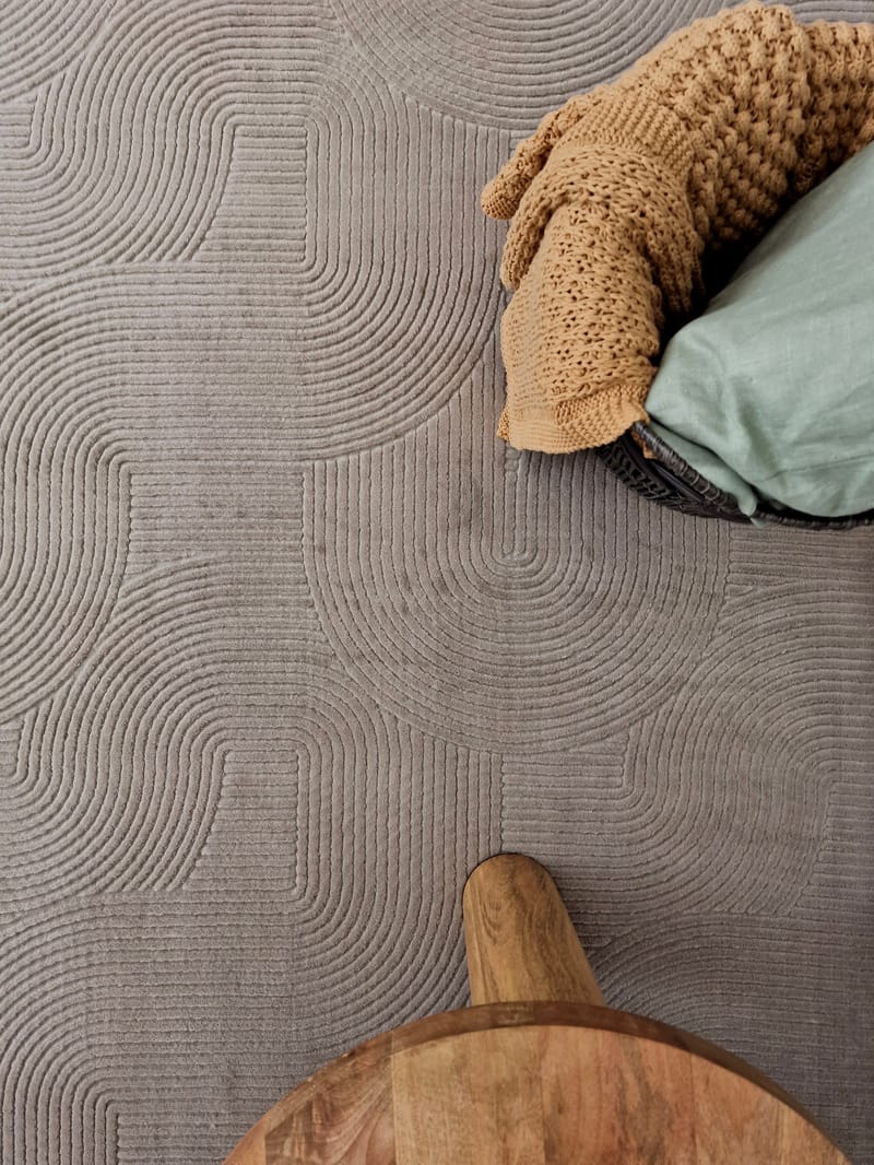 Castello Wiltonmatta 160x230 cm Rektangulär - Linne - Textil & mattor - Matta - Modern matta - Friezematta