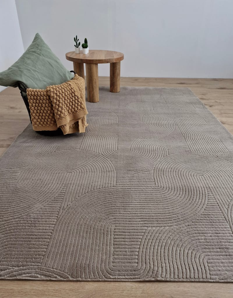 Castello Wiltonmatta 160x230 cm Rektangulär - Linne - Textil & mattor - Matta - Modern matta - Friezematta