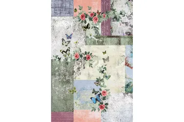 Homefesto Matta 100x150 cm - Multifärgad - Textil & mattor - Matta - Modern matta - Wiltonmatta