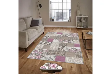 Homefesto Matta 100x150 cm - Multifärgad - Textil & mattor - Matta - Modern matta - Wiltonmatta