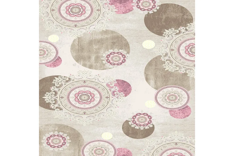 Homefesto Matta 100x200 cm - Multifärgad - Textil & mattor - Matta - Modern matta - Wiltonmatta