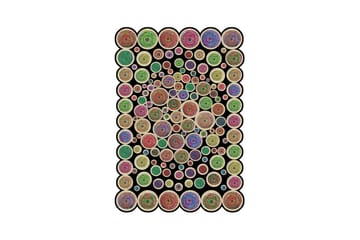 Homefesto Matta 100x300 cm - Multifärgad - Textil & mattor - Matta - Modern matta - Wiltonmatta