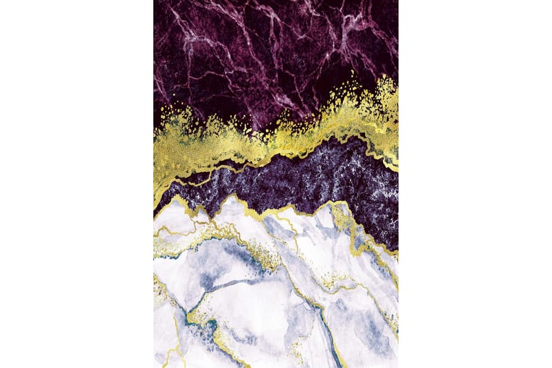 Homefesto Matta 100x300 cm, Multifärgad