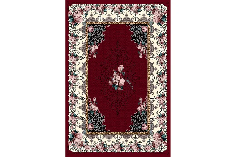 Homefesto Matta 100x300 cm - Multifärgad - Textil & mattor - Matta - Modern matta - Wiltonmatta