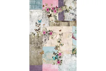 Homefesto Matta 100x300 cm - Multifärgad - Textil & mattor - Matta - Modern matta - Wiltonmatta