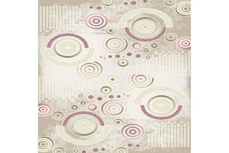 Homefesto Matta 120x180 cm - Multifärgad - Textil & mattor - Matta - Modern matta - Wiltonmatta