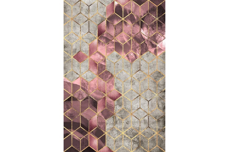 Homefesto Matta 140x220 cm - Multifärgad - Textil & mattor - Matta - Modern matta - Wiltonmatta