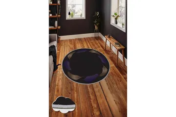 Homefesto Matta 150 cm Rund - Multifärgad - Textil & mattor - Matta - Modern matta - Wiltonmatta