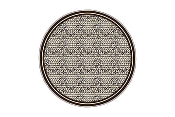 Homefesto Matta 60 cm Rund - Multifärgad - Textil & mattor - Matta - Modern matta - Wiltonmatta