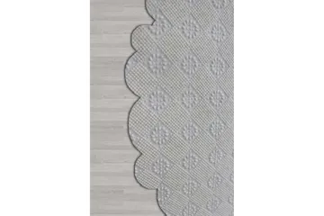 Homefesto Matta 90 cm Rund - Multifärgad - Textil & mattor - Matta - Modern matta - Wiltonmatta