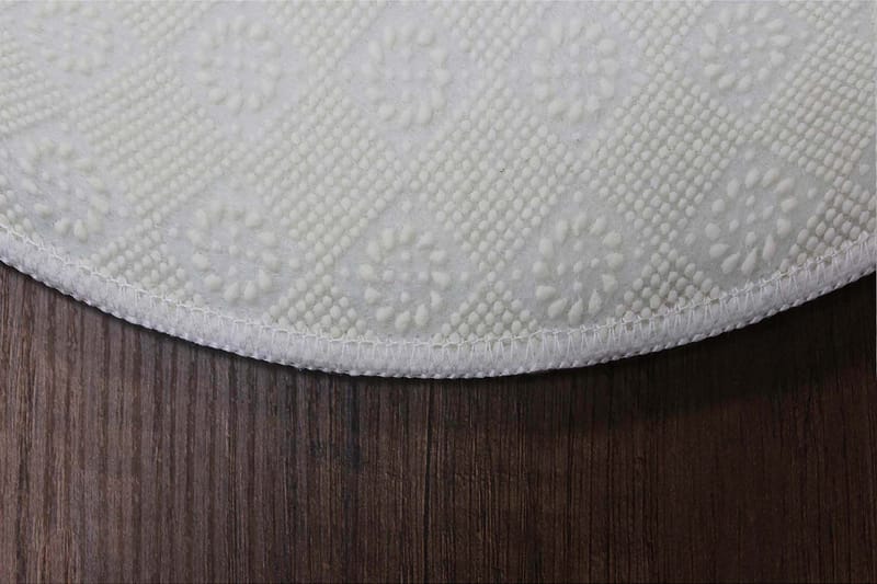 Homefesto Matta 90 cm Rund - Multifärgad - Textil & mattor - Matta - Modern matta - Wiltonmatta