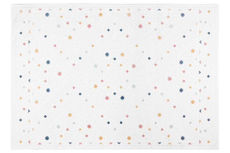 Wiltonmatta Jolnna 117x180 Rektangulär, Creme