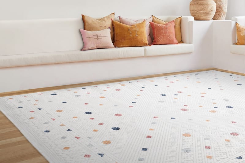 Wiltonmatta Jolnna 117x180 Rektangulär - Creme - Textil & mattor - Matta - Modern matta - Friezematta