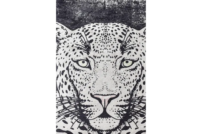 Kambuku Matta 140x190 cm, Svart/Sammet