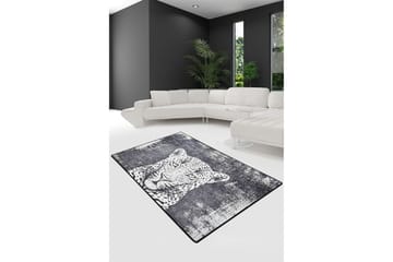 Kambuku Matta 140x190 cm - Svart/Sammet - Textil & mattor - Matta - Modern matta - Wiltonmatta
