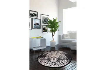 Kambuku Matta Rund 140 cm - Tiger/Sammet - Textil & mattor - Matta - Modern matta - Wiltonmatta