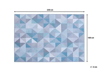 Kartepe Matta 160x230 cm - Blå - Textil & mattor - Matta - Modern matta - Wiltonmatta