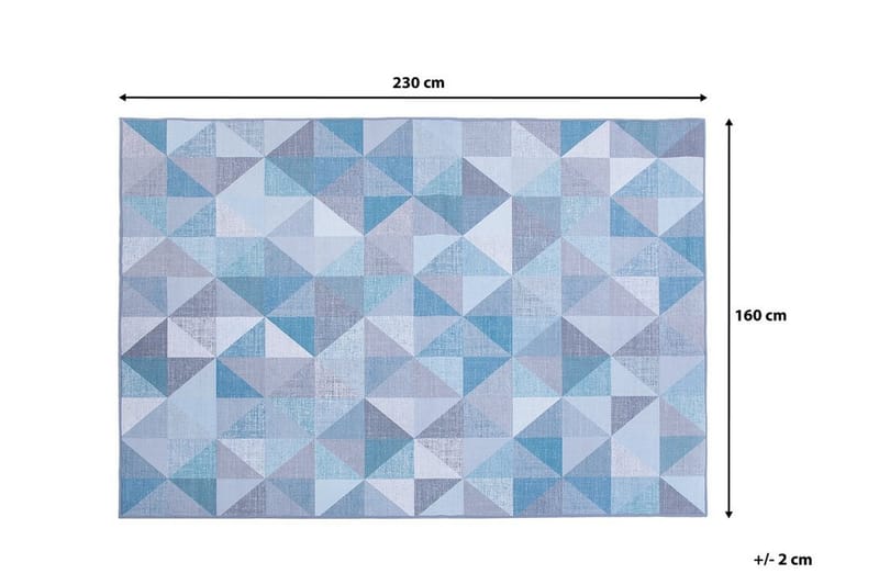 Kartepe Matta 160x230 cm - Blå - Textil & mattor - Matta - Modern matta - Wiltonmatta