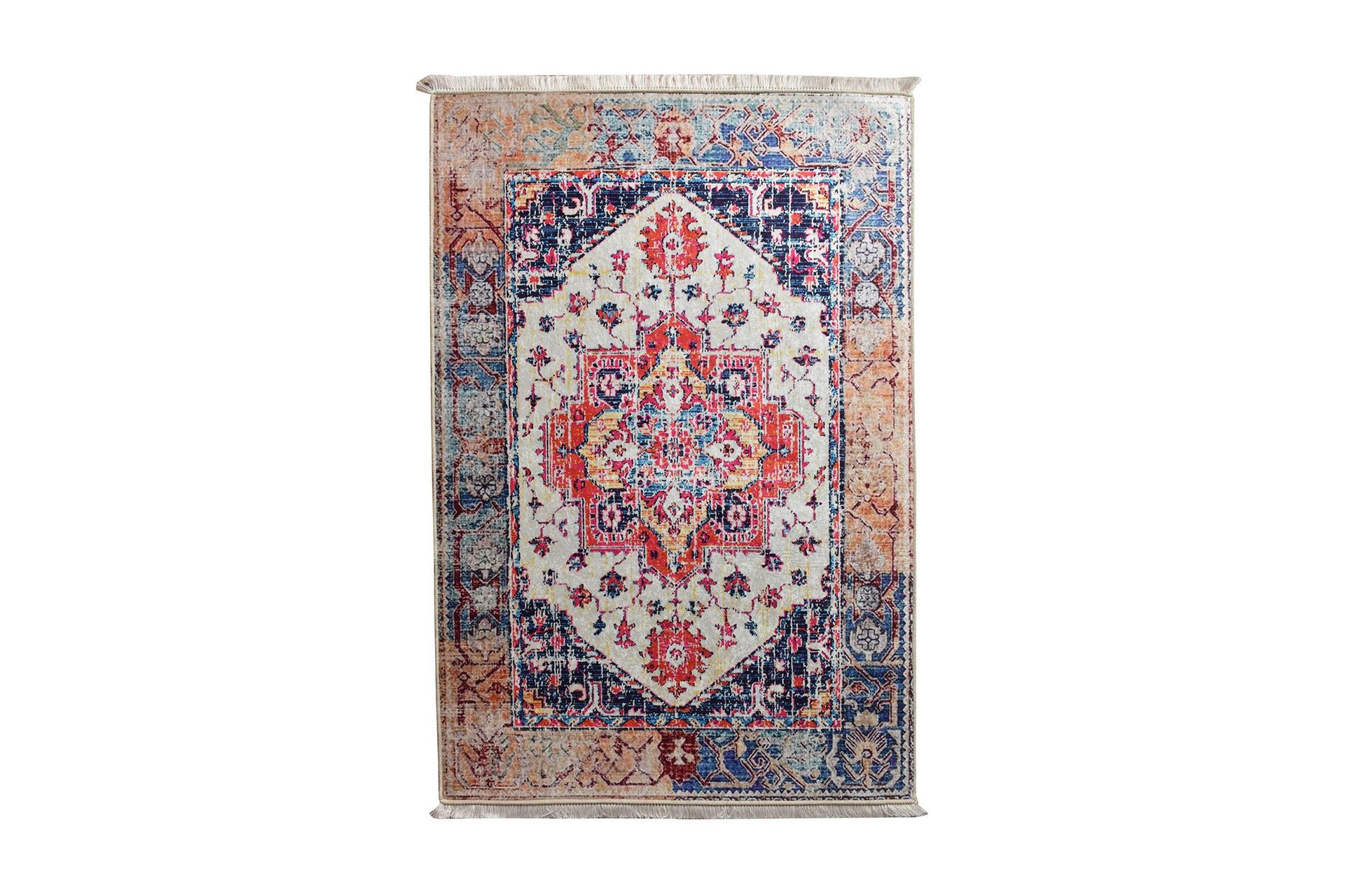 Kendrix Matta 120x180 cm - Flerf&auml;rgad/Sammet