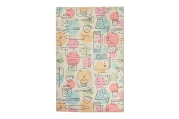 Lanworthe Matta 100x200 cm - Flerfärgad/Sammet - Textil & mattor - Matta - Modern matta - Wiltonmatta