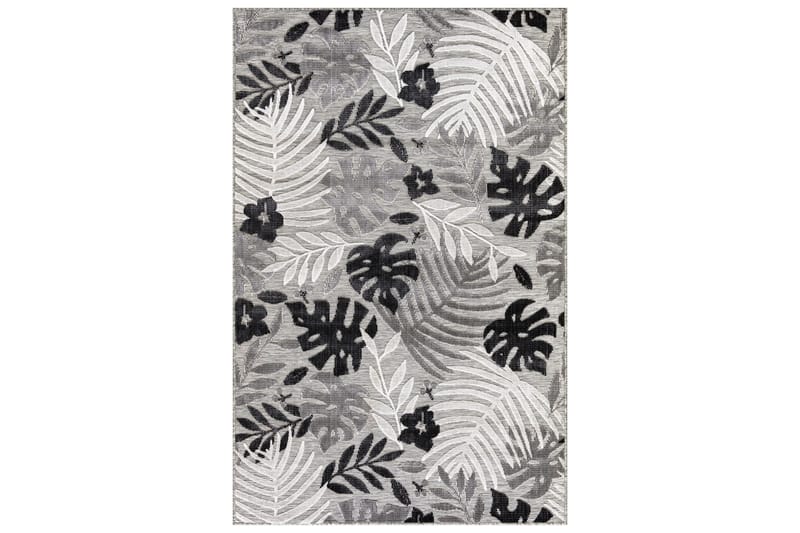 Wiltonmatta Leaf 98x200 Rektangulär - Grå - Textil & mattor - Matta - Modern matta - Friezematta