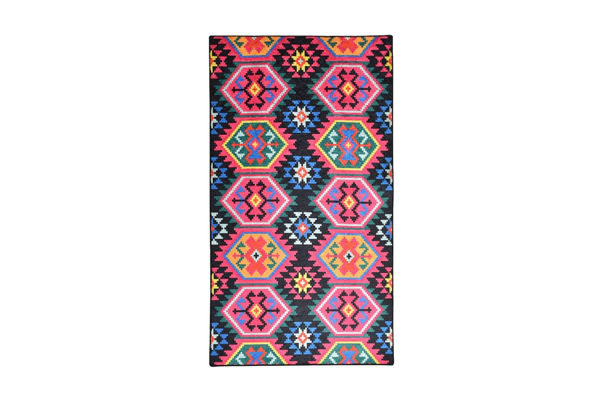 Magaria Matta 140x190 cm - Flerfärgad/Sammet