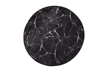 Marmuras Matta Rund 140 cm - Flerfärgad/Sammet - Textil & mattor - Matta - Modern matta - Wiltonmatta