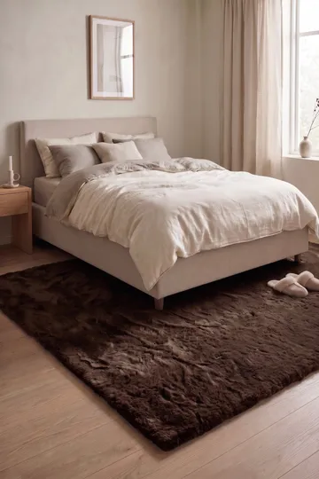 Maskinvävd Matta Heaven Deluxe 160x230 cm - Choklad - Textil & mattor - Matta - Modern matta - Wiltonmatta