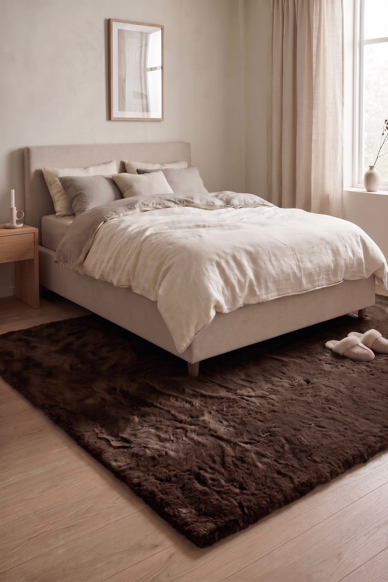 Maskinvävd Matta Heaven Deluxe 160x230 cm - Choklad - Textil & mattor - Matta - Modern matta - Wiltonmatta
