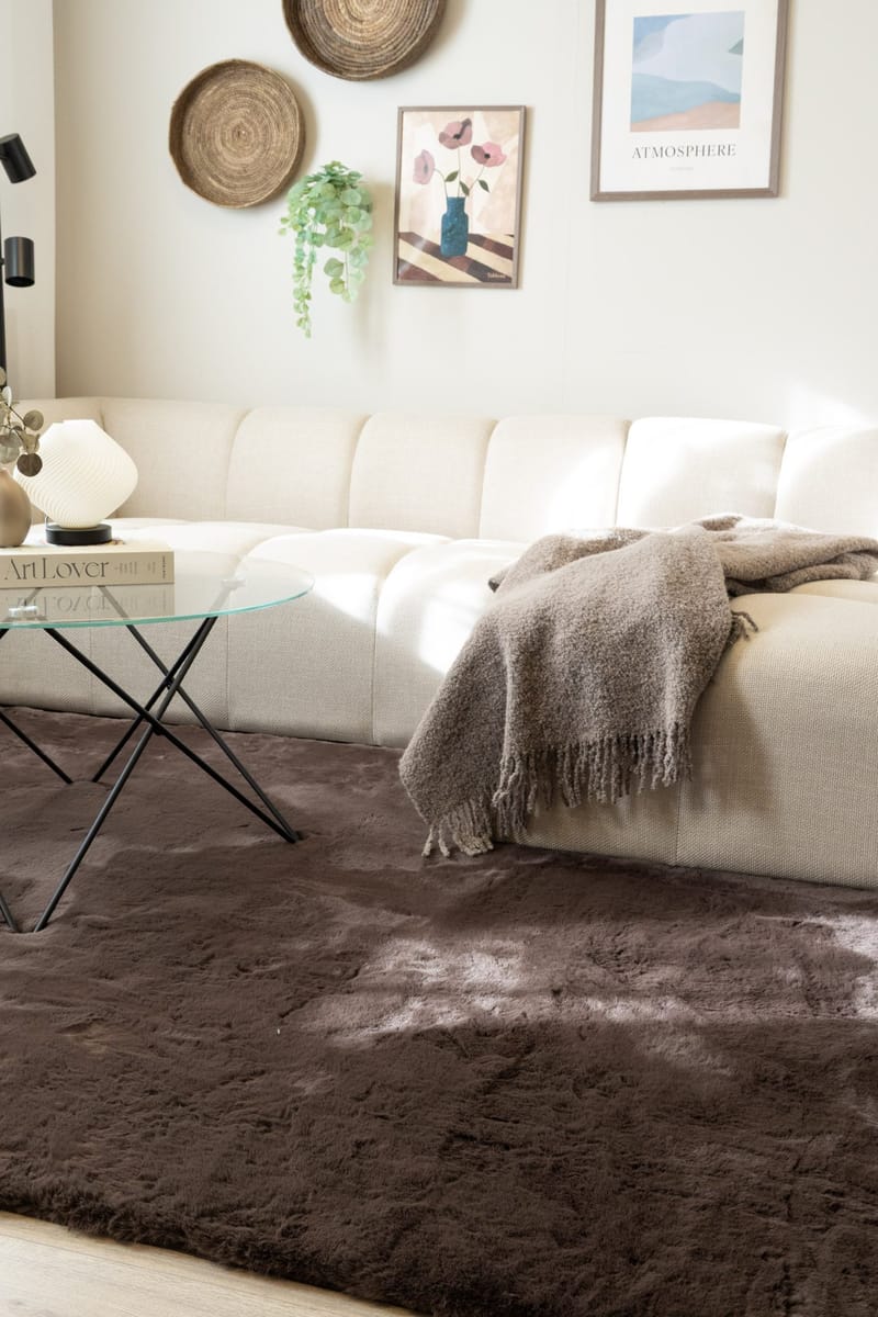 Maskinvävd Matta Heaven Deluxe 160x230 cm - Choklad - Textil & mattor - Matta - Modern matta - Wiltonmatta