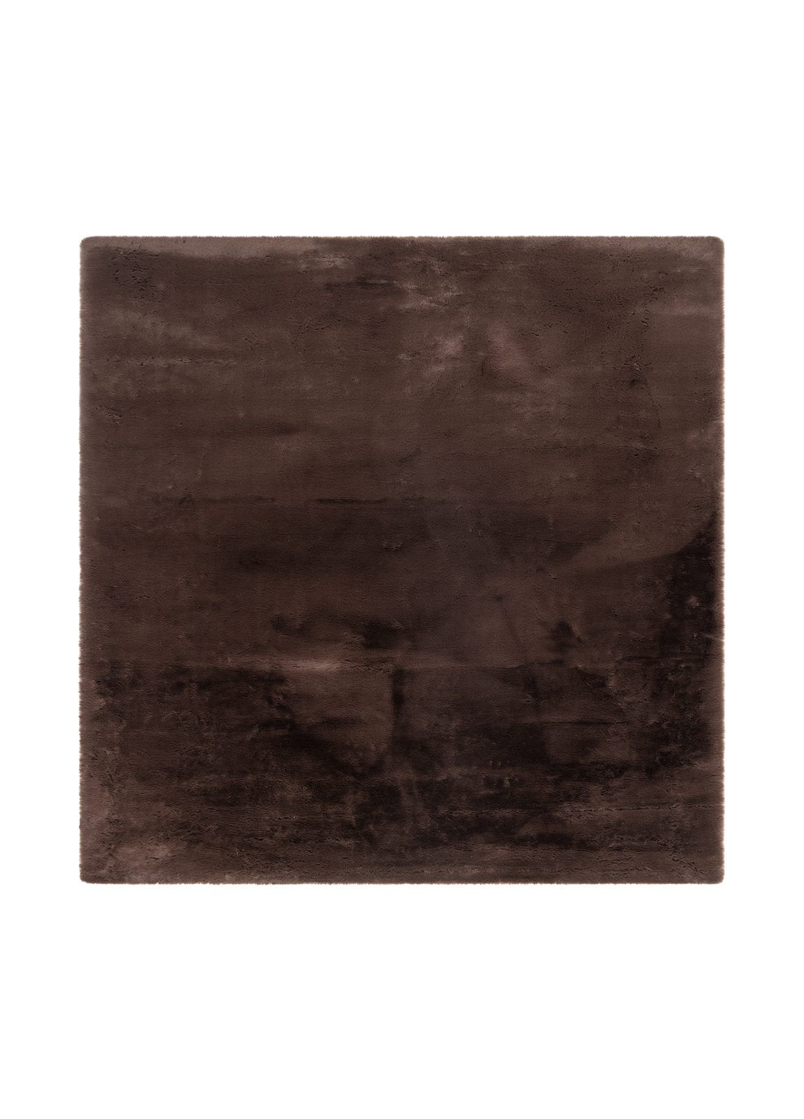 Maskinvävd Matta Heaven Deluxe Kvadratisk 200x200 cm - Choklad