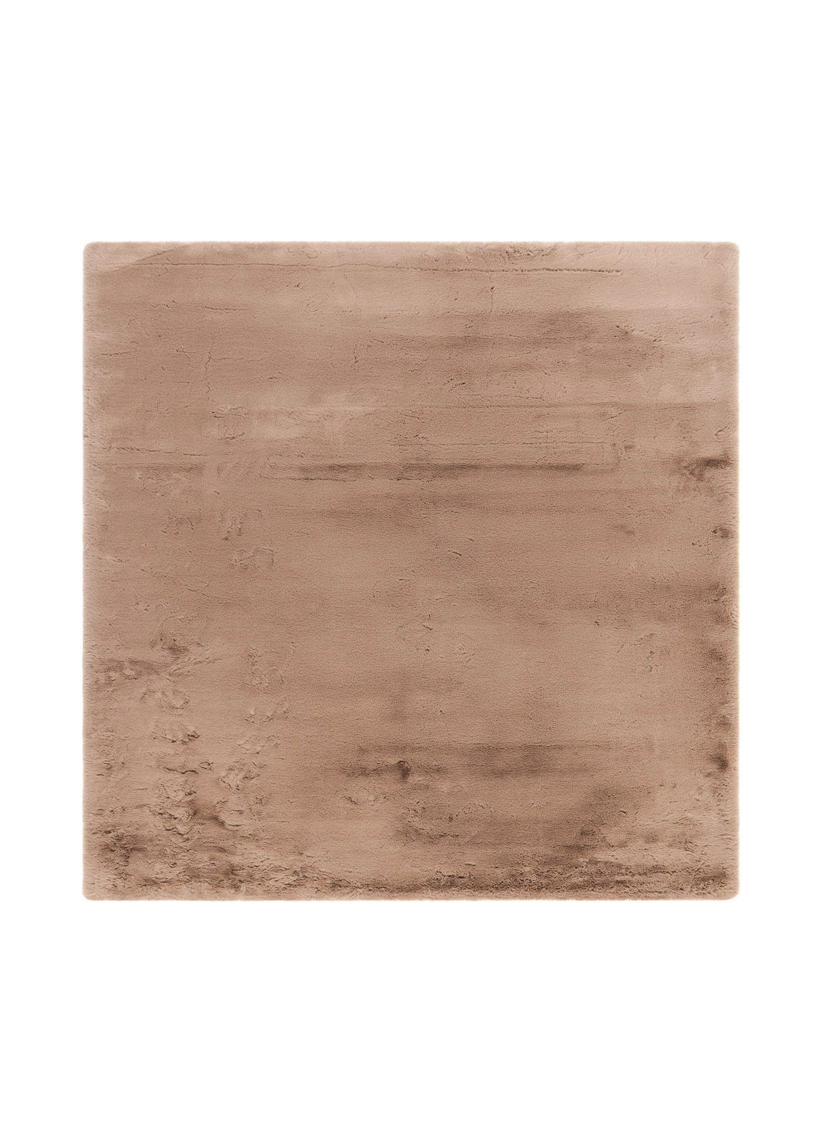 Maskinvävd Matta Heaven Deluxe kvadratisk 200x200 cm - Mörklinne