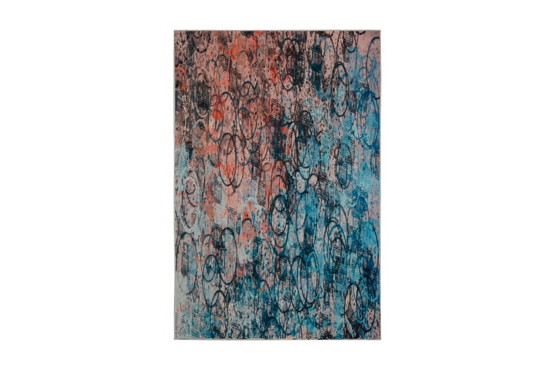 Matta Aberle 100x150 cm - Flerfärgad - Friezematta - Wiltonmatta