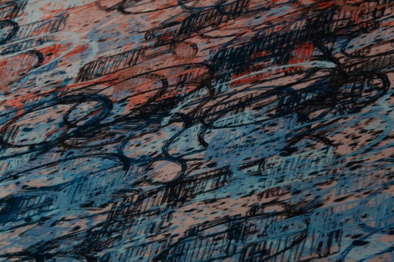 Matta Aberle 100x150 cm - Flerfärgad - Textil & mattor - Matta - Modern matta - Wiltonmatta