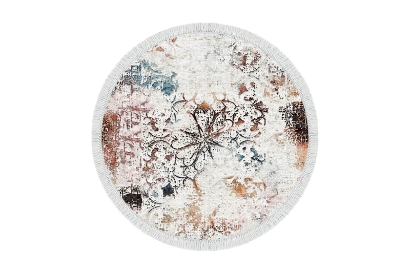 Matta Alanur Home 100x100 cm - Multifärgad - Textil & mattor - Matta - Modern matta - Wiltonmatta