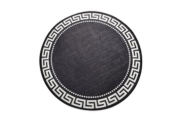 Matta Antik Rund 100 cm - Flerfärgad/Sammet - Textil & mattor - Matta - Modern matta - Wiltonmatta