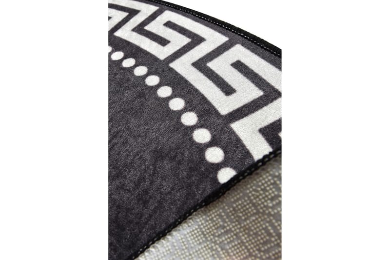 Matta Antik Rund 100 cm - Flerfärgad/Sammet - Textil & mattor - Matta - Modern matta - Wiltonmatta