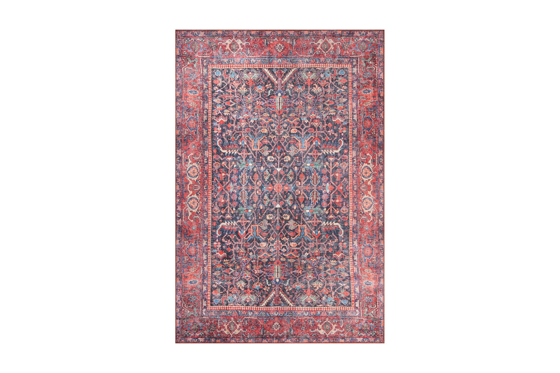 matta artloop 150x230 cm - multifärgad