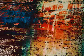 Matta Bailou 100x200 cm - Flerfärgad - Textil & mattor - Matta - Modern matta - Wiltonmatta