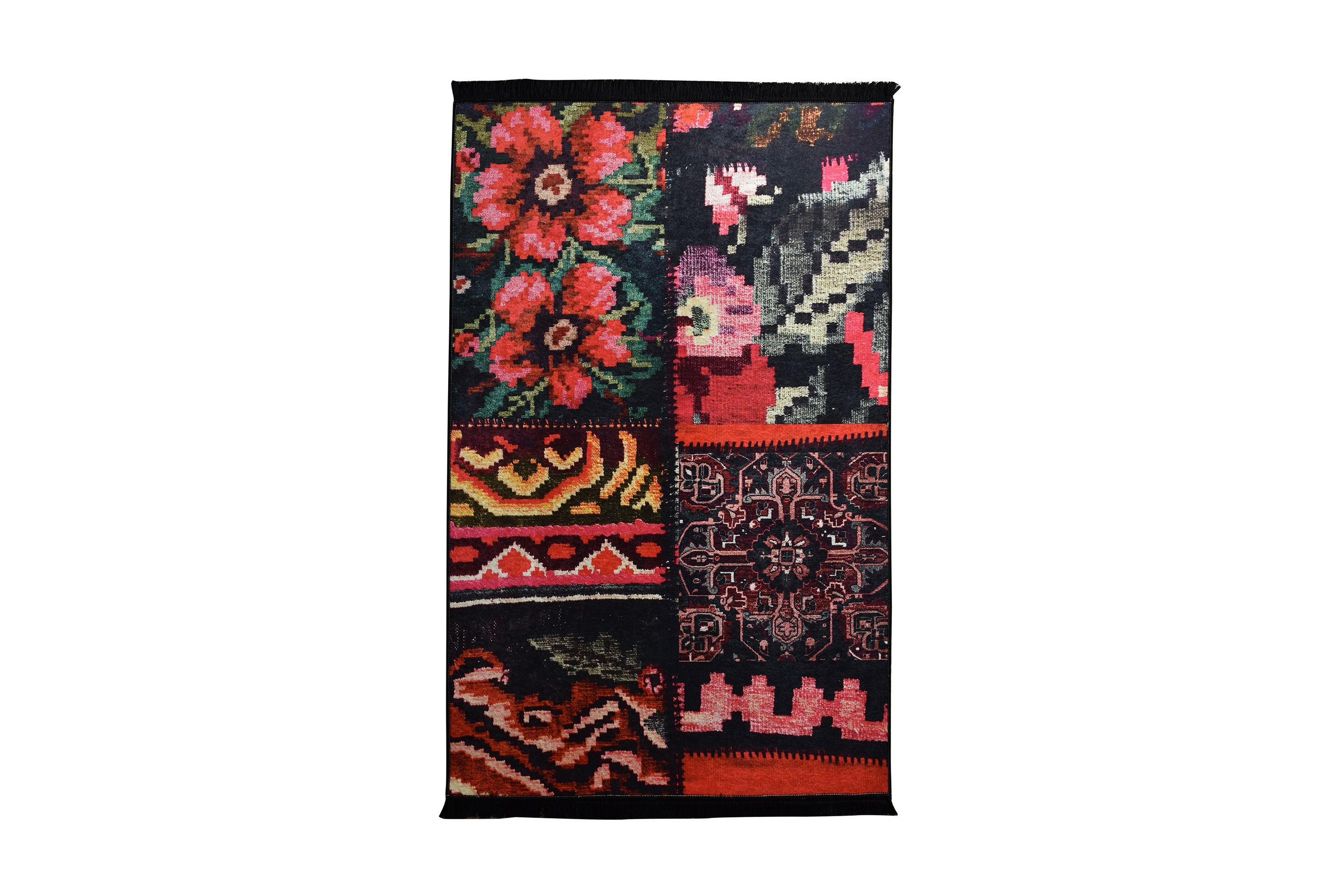 Matta Blush 120x180 cm Flerfärgad/Sammet