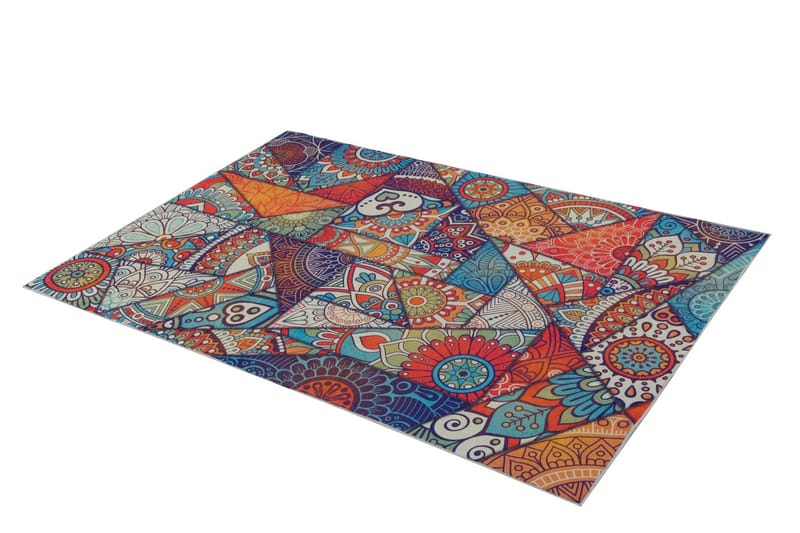 Matta Bodhana 100x150 cm - Flerfärgad - Textil & mattor - Matta - Modern matta - Wiltonmatta